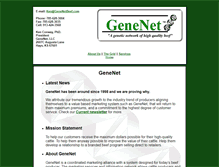 Tablet Screenshot of genenetbeef.com